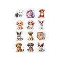 Cute Kawaii Sheet 22 — 12 Kiss-Cut Vinyl Decals