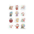 Christmas Monsters Sheet 14 — 12 Kiss-Cut Vinyl Decals