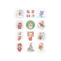 Christmas Monsters Sheet 18 — 12 Kiss-Cut Vinyl Decals