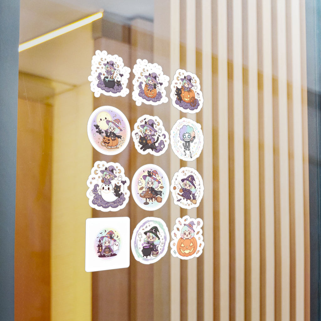 Halloween Monsters Sheet 03 — 12 Kiss-Cut Vinyl Decals