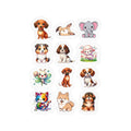 Cute Kawaii Sheet 28 — 12 Kiss-Cut Vinyl Decals