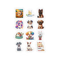 Cute Kawaii Sheet 23 — 12 Kiss-Cut Vinyl Decals