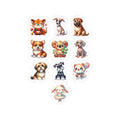Cute Kawaii Sheet 31 — 10 Kiss-Cut Vinyl Decals