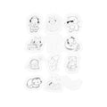 Kawaii Classics Sheet 12 — 12 Kiss-Cut Vinyl Decals