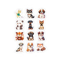 Cute Kawaii Sheet 02 — 12 Kiss-Cut Vinyl Decals