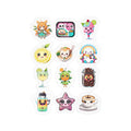 Kawaii Stickers Sheet 158 — 12 Kiss-Cut Vinyl Decals