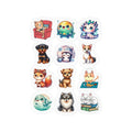 Cute Kawaii Sheet 24 — 12 Kiss-Cut Vinyl Decals