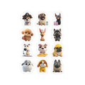 Kawaii Dogs Sheet 05 — 12 Kiss-Cut Vinyl Decals