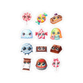 Kawaii Candy Sheet 01 — 12 Kiss-Cut Vinyl Decals