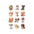 Cute Kawaii Sheet 15 — 12 Kiss-Cut Vinyl Decals
