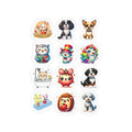 Cute Kawaii Sheet 08 — 12 Kiss-Cut Vinyl Decals