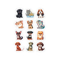 Cute Kawaii Sheet 09 — 12 Kiss-Cut Vinyl Decals