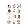 Kawaii Stickers Sheet 139 — 12 Kiss-Cut Vinyl Decals
