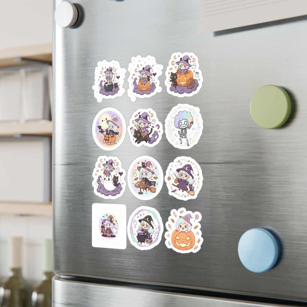 Halloween Monsters Sheet 03 — 12 Kiss-Cut Vinyl Decals
