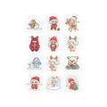 Christmas Monsters Sheet 15 — 12 Kiss-Cut Vinyl Decals